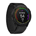 Miniatyrbillede 1 af 5: Sort Sort 26mm Nylon Urrem kompatibel med Garmin Fenix 6X