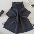 Miniatyrbilde 4 av 5: Dame falsk krage genser Avtakbar krage Dame Allsidig Half collar light gray-average size