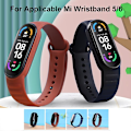 Miniatyrbillede 3 af 5: Grå Grå kompatibel med Xiaomi Mi Band 6 / 5 Universal Silikone Urrem