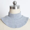 Miniatyrbild 1 av 4: Lös krage för kvinnor Unisex All-Match Baskläder Krage Deta Light gray-S-L