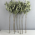 Miniatyrbillede 6 af 6: Kunstige olivengrene med falske frugter, realistiske blade til boligindretning, indendørs planter, Boho-stil Small olives