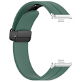 Miniatyrbillede 4 af 5: Mørkegrøn Mørkegrøn Magnetisk Spænde Silikonerem kompatibel med Xiaomi Mi Band 8 Pro