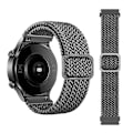 Miniatyrbillede 1 af 5: Grå Grå kompatibel med Huawei Watch 3 / 3 Pro Nylon Flettet Urrem