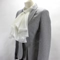 Miniatyrbillede 3 af 5: Dame falsk krave Aftagelig halv Court Overdrevet Chiffon White small towel hanging