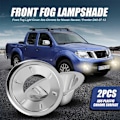Miniatyrbilde 4 av 5: Front Tåkelys Deksel Abs Krom for Navara / D40 07-13
