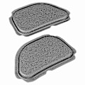 Miniatyrbillede 5 af 5: Kåbe Sorte Mesh Højttalergitre Dæksler til Road Glide Custom CVO FLTRXSE FLTR EFI FLTRI FLTRX FLT