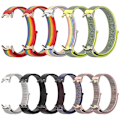 Pikkukuva 4 / 5: Mijobs Nylon Loop -ranneke, yhteensopiva Xiaomi Mi Band 8:n kanssa