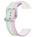 Miniatyrbild 2 av 4: Transparent Regnbåge Transparent Regnbåge Silikonarmband 20mm