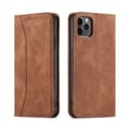 Fodral för iPhone 15 plus brun Flip Redmi