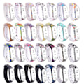 Miniatyrbilde 4 av 4: Style7 Style7 Silikon Maleri Håndleddsrem kompatibel med Xiaomi Mi Band 3 & 4