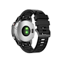 Miniatyrbillede 3 af 5: Sort Sort Officiel Tekstur Urrem kompatibel med Garmin Fenix 6 22mm