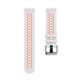 Miniatyrbillede 5 af 5: Orange Sort Orange Sort 20mm Flerfarvet Silikonerem kompatibel med Huawei Watch Gt2 42mm