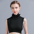 Miniatyrbilde 1 av 4: Dame falsk krage Avtakbar halv Avtakbar Barn All-Ma Black M [80 ~ 115kg]]