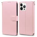 Fodral för iPhone 14 Pro Rosa Flip Plånbok med Korthållare Magnetisk