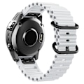 Miniatyrbillede 2 af 4: Silikonerem i Ocean-stil, kompatibel med Garmin Fenix 7