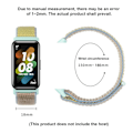 Miniatyrbilde 4 av 4: Rosa Sand Rosa Sand Nylon Loop Spenne Klokkereim kompatibel med Huawei Band 7
