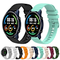 Miniatyrbillede 4 af 5: Ensfarvet silikone urrem kompatibel med Xiaomi Mi Watch Color