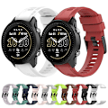 Miniatyrbillede 3 af 5: Sort Sort Silikone Urrem kompatibel med Garmin Descent G1