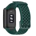 Miniatyrbillede 2 af 5: Mørkegrøn TPU-urrem kompatibel med Xiaomi Mi Band 7 Pro