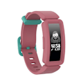 Miniatyrbillede 2 af 5: Rød Grøn Spænde Rød Grøn Spænde kompatibel med Fitbit Inspire Hr / Ace 2 Silikone Smart Watch Urrem (hvid)