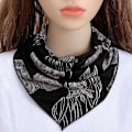 Miniatyrbilde 3 av 4: Dame falsk krage Avtakbar halvskjerf Allsidig Bana Vinter Leopard print