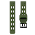 Miniatyrbillede 2 af 5: Armygrøn Sort Armygrøn Sort Silikone Urrem kompatibel med Garmin Fenix 6