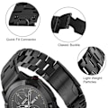 Miniatyrbilde 4 av 5: Titanium Grå Titanium Grå Titanium Legering Klokkereim kompatibel med Garmin Fenix 7x Solar
