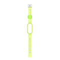 Miniatyrbillede 4 af 5: Transparent Gul Transparent Gul Tpu Integreret Rem kompatibel med Xiaomi Mi Band 5/6/7