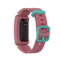 Miniatyrbillede 3 af 5: Rød Grøn Spænde Rød Grøn Spænde kompatibel med Fitbit Inspire Hr / Ace 2 Silikone Smart Watch Urrem (hvid)