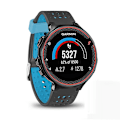 Miniatyrbillede 1 af 3: Sort Blå Sort Blå kompatibel med Garmin kompatibel med erunner 235 Tofarvet Urrem