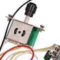 Miniatyrbilde 3 av 5: Ledningsnettsett 1 Volum & 1 Tone Pot Bryter for Elektriske Gitarer