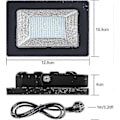 Miniatyrbillede 4 af 4: [2 Stk.] LED Sortlys Spotlight, Lunsy UV Floodlight 30W Sortlyslampe Festlys, IP66 Vandtæt Fluorescerende Blacklight Med 150 LEDs UV Lys F