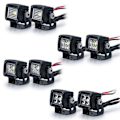 Pikkukuva 2 / 5: Modifioidut ajovalot kohdevalot auton kattovalot puskurin valot AXIAL SCX10 TRX4 TRX6 1/10 RC Crawl -autoihin