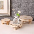 Miniatyrbillede 4 af 4: Ubehandlet Træskive DIY - Fotorekvisit Håndværk