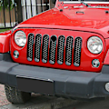 Miniatyrbild 3 av 5: Nytt Grill Mesh Inserts Kit Clip-in med låshål kompatibel med Wrangler Jk 2007-17