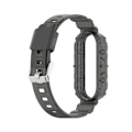 Miniatyrbild 2 av 5: Transparent Svart Transparent Svart Tpu Integrerat Armband kompatibelt med Xiaomi Mi Band 5/6/7