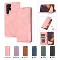 Etui til iPhone 16 rosa Magnetisk Flip Lommebok med Kortholder for forretningsbruk