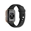 Miniatyrbillede 2 af 5: Sort Sort kompatibel med Oppo Watch 46mm Rem