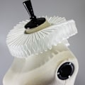 Miniatyrbilde 3 av 4: Dame falsk krage Avtakbar halv Klassisk Hmade Ruff Drama S Children's style