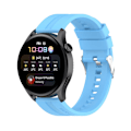Miniatyrbillede 5 af 5: Lyseblå Lyseblå kompatibel med Huawei Watch 3 / 3 Pro silikone urrem