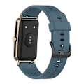 Miniatyrbilde 4 av 5: Rock Cyan Rock Cyan Solid Silikon Myk Rem kompatibel med Huawei Watch Fit Mini