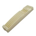 Miniatyrbild 4 av 5: Gitarrtillbehör 6 Strängar Gitarrstall Pins Sadel Mutter Akustiskt Stränghållarset Light cream yellow