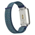 Miniatyrbilde 4 av 5: Mørk Grå PC-deksel + Nylon Loop Stropp kompatibel med Xiaomi Mi Band 7 Pro