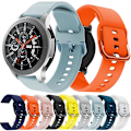 Miniatyrbillede 5 af 5: Gul Gul 22mm kompatibel med Huawei Watch Gt2e/gt/gt2 46mm silikone urrem