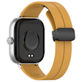 Miniatyrbillede 2 af 5: Gul Gul Magnetisk Spænde Silikonerem kompatibel med Xiaomi Mi Band 8 Pro