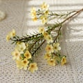 Miniatyrbilde 2 av 5: 1 stk. Kunstig Blomst Estetisk Høstdekorasjon DIY Australsk Farget Plommeblomst til Soverom Pink