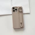 Fodral för iPhone 16 Pro Stativ Lädertextur Noz32864