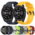 Miniatyrbillede 3 af 5: Silikone Urrem kompatibel med Garmin Fenix 7 Solar