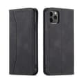 Etui til iPhone 13 Pro, svart flip-lommebok med kortholder
