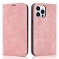 Fodral för iPhone 14 Pro rosa Trådlös Laddare Magnetisk Flip
